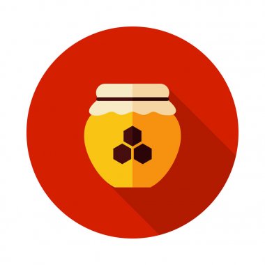 Tatlım vektör simgesi ile jar