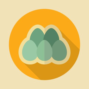 tavuk yumurta vektör simgesi