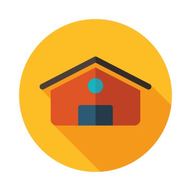 Çiftlik barn vektör simgesi