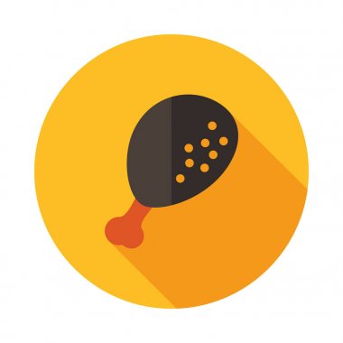 Tavuk budu vektör simgesi