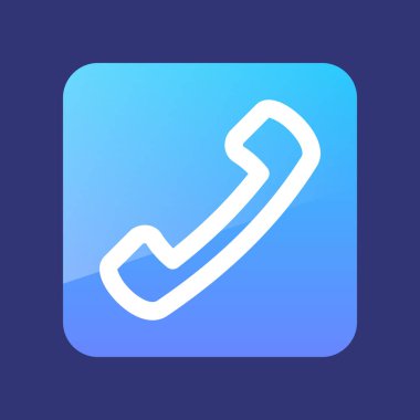 telefon ahizesi vektör simgesi