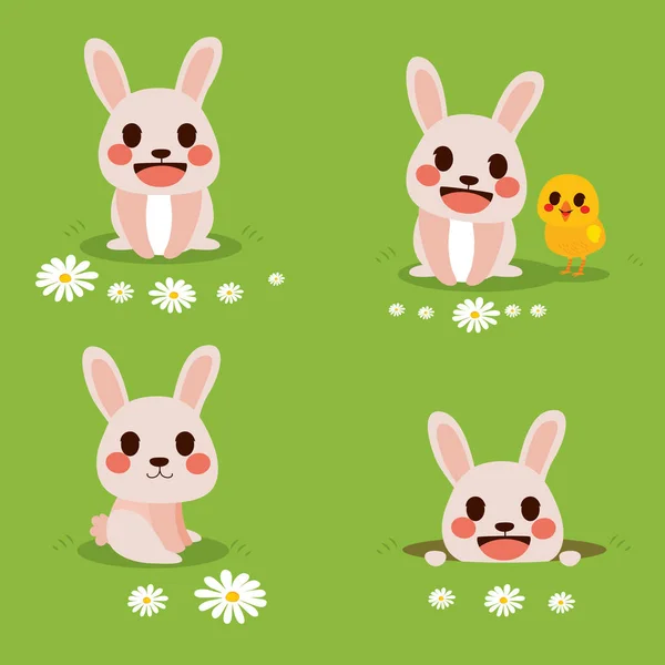 Bunny påsk — Stock vektor