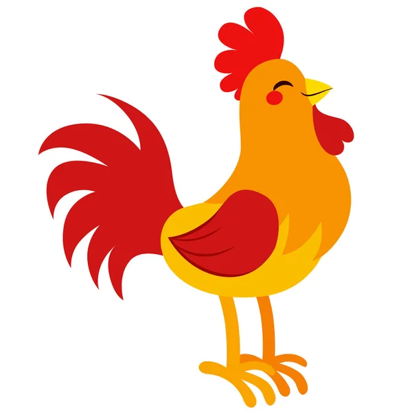 Proud Rooster — Stock Vector