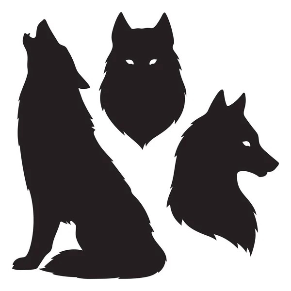 ᐈ Wolves Silhouette Stock Images Royalty Free Wolf Silhouette Pictures Download On Depositphotos