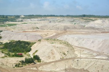 Çukur panorama amber Amber, Kaliningrad bölgesi yerleşim üretiminde