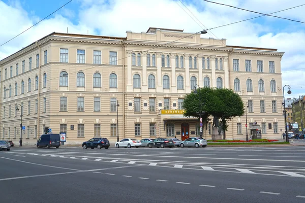 St. Petersburg, Rusko - 10. července 2014: Pohled na St. Petersbuurg státu institute of technology (Technická univerzita) — Stock fotografie