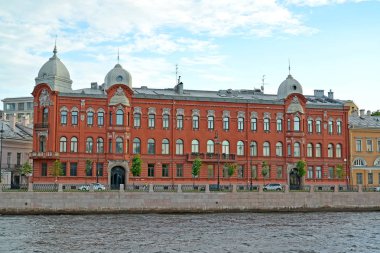 Karlı ev A. A. Stenbok-Fermor. Makarov dolgu, 12, St Petersburg