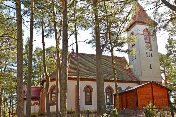 Kościół Luterański w Rauschen (1907). Swietłogorsk, obwód kaliningradzki — Zdjęcie stockowe