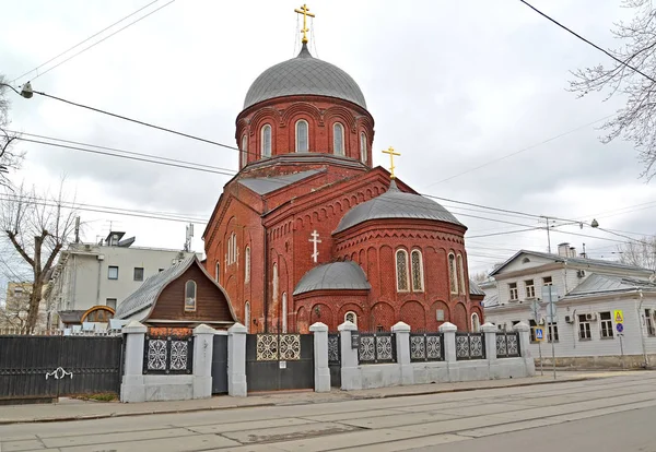 Crença antiga catedral da Intercessão da Theotokos (Pokrovsky). Moscovo — Fotografia de Stock