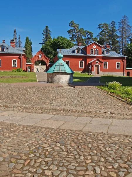 Klasztor Voskresensky z klasztoru Walaam — Zdjęcie stockowe