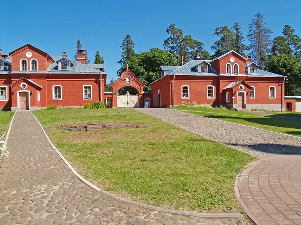 Valaam 수도원의 Voskresensky 수도원 — 스톡 사진