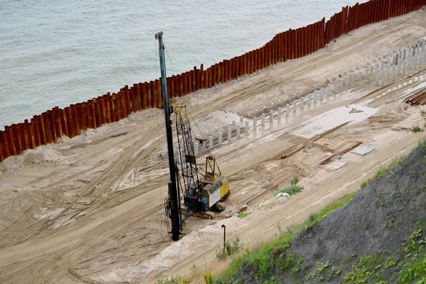 Bina Svayeboyny yüklenmesini Baltık Denizi kıyısında güçlendirilmesi banka koruma