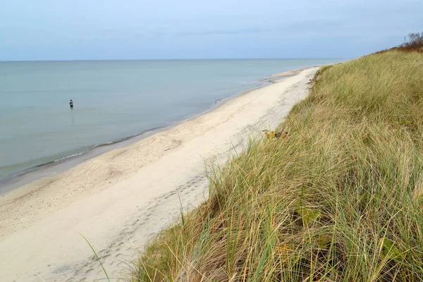 Vue sur la mer Baltique en automne — Photo