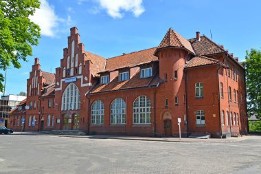 Tren istasyonu Braniewo, Polonya