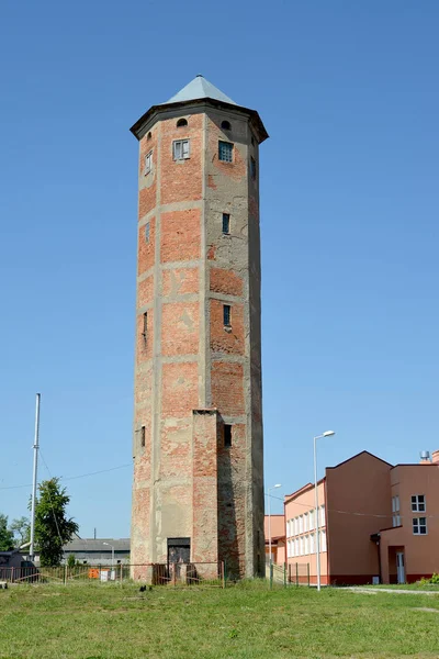 Vatten tornet av Gerdauen. Zheleznodorozhny, Kaliningradområdet — Stockfoto