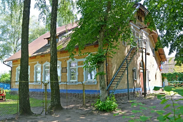 Antigua casa del pastor. Lesny village, región de Kaliningrado —  Fotos de Stock
