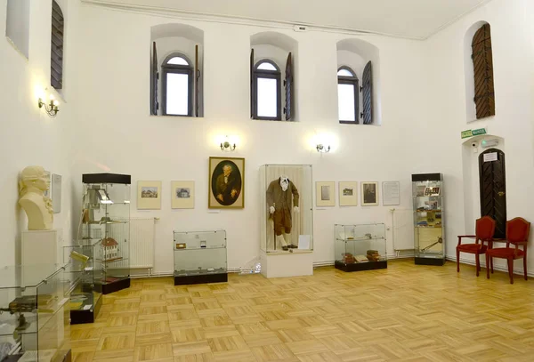 KALININGRAD, RUSSIA - 16 GENNAIO 2020: Frammento di una mostra dedicata a Immanuel Kant. I. Museo Kant — Foto Stock