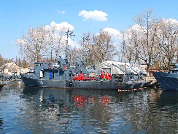 Baltiysk Russie Avril 2011 Patrouilleur Flotte Balte Tient Sur Quai — Photo