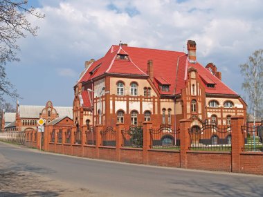 Baltiysk 'teki deniz üssünün bölgesi. Kalininingrad bölgesi