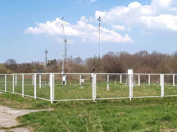 Baltiysk Város Meteorológiai Állomása Kalinyingrádi Terület — Stock Fotó