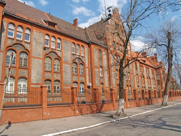 Baltiysk 'teki deniz üssünün karargahı. Kalininingrad bölgesi