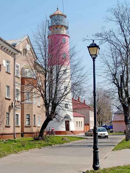 Faro Ciudad Jalá Región Kaliningrado —  Fotos de Stock