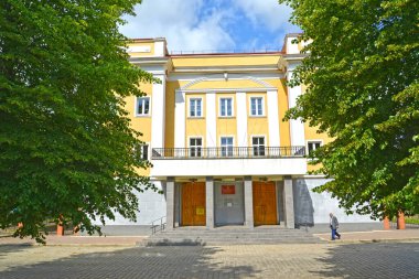 SOVETSK, RUSSIA - Temmuz 01, 2019: Genç Seyirci Tiyatrosu 'na Giriş 