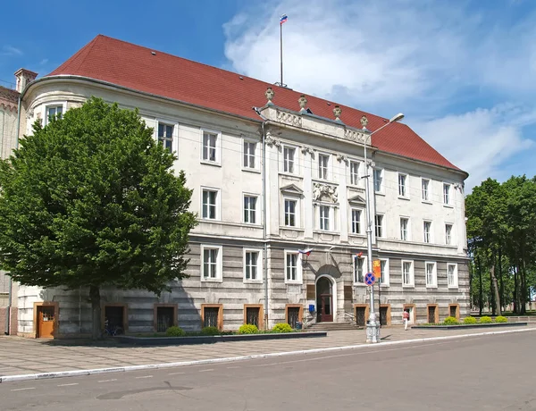 Das Gebäude Der Verwaltung Der Stadt Sowetsk Gebiet Kaliningrad — Stockfoto