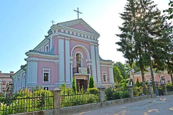 Berdichev Ukraine June 2013 Church Barbara Wedding Place 1850 French — Stock Photo, Image