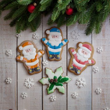 gingerbread Yılbaşı ve Yeniyıl, Gingerbread Noel Baba