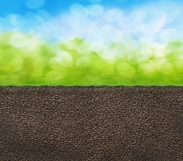 Uma textura do solo — Fotografia de Stock