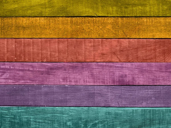 Colored wood background — Stock Photo, Image