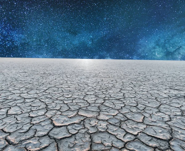 Un pianeta arido — Foto Stock