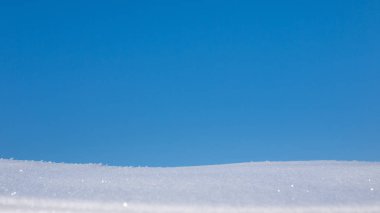 kar ve gökyüzü kış arka plan