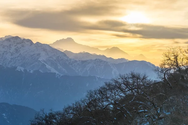 Paesaggio della gamma di Annapurna, Nepal — Foto Stock