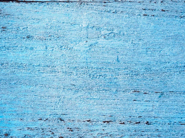 Fondo Textura Superficie Tablero Madera Pintada Azul Antiguo — Foto de Stock