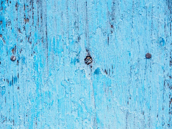 Vieux Bois Peint Bleu Panneau Bois Texture Fond — Photo