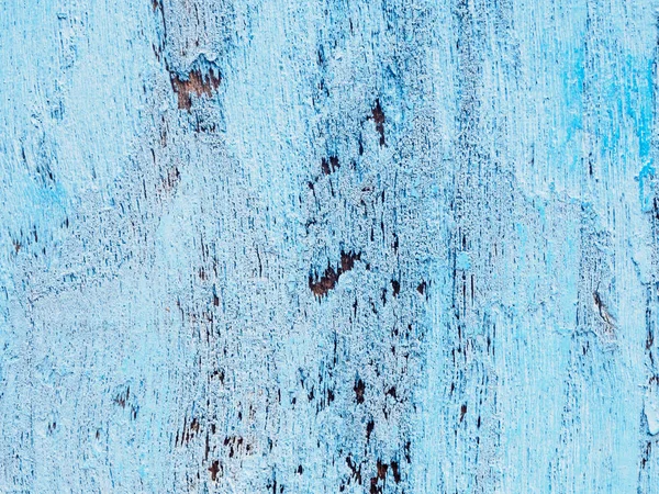 Oude Blauw Geschilderd Hout Houten Bord Oppervlaktetextuur Achtergrond — Stockfoto