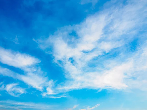Dramatische Bewölkten Himmel Blauer Himmel Bei Tag Hintergrund — Stockfoto