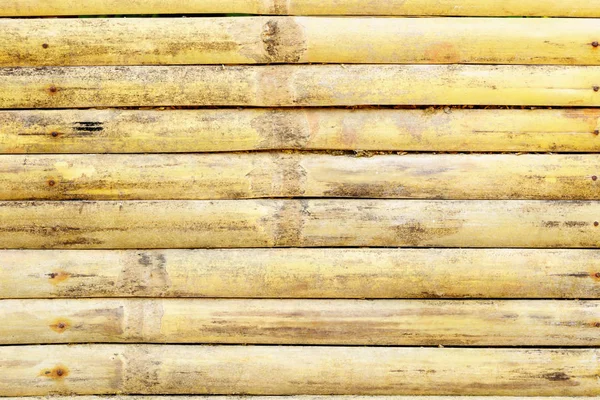 Brown Listrado Padrão Bambu Superfície Textura Fundo — Fotografia de Stock