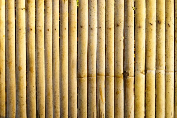 Brown Listrado Padrão Bambu Superfície Textura Fundo — Fotografia de Stock