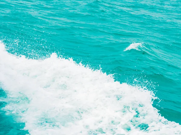 Salpicaduras Agua Fondo Azul Turquesa — Foto de Stock