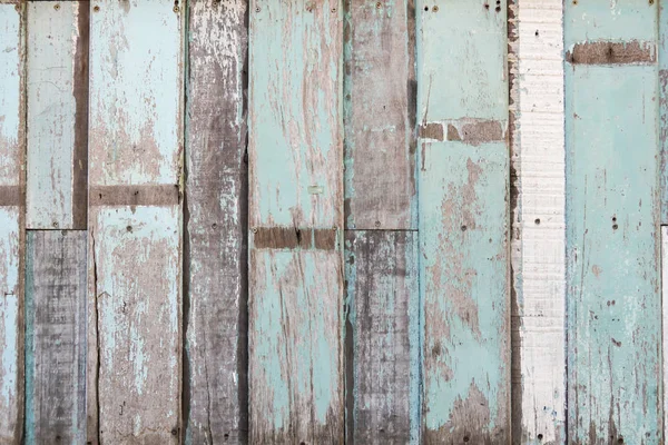 Blau Gestreifte Planke Holz Oberfläche Textur Hintergrund — Stockfoto