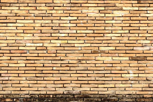 Старий Оранжевий Цегляний Фон Текстури Стіни — стокове фото