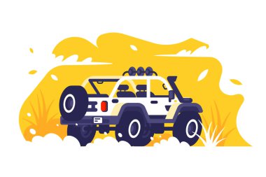 Otomobil off-road arazisinde