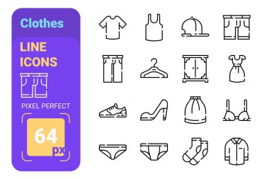 Erkekler ve kadınlar moda ikonlarının setini kurar