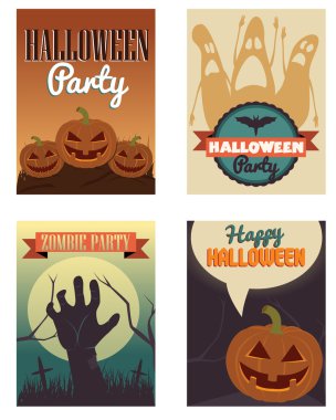 Cadılar Bayramı Parti Posteri