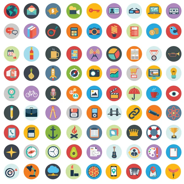 Universal icons set — Stock Vector