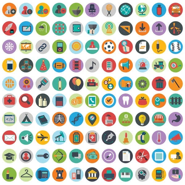 Universele iconen set — Stockvector