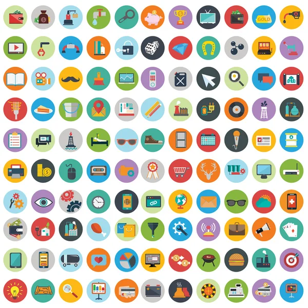 Evrensel Icons set — Stok Vektör